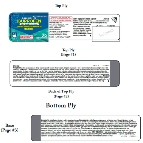 Ibuprofen 포장