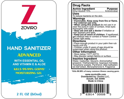 Zoviro 포장