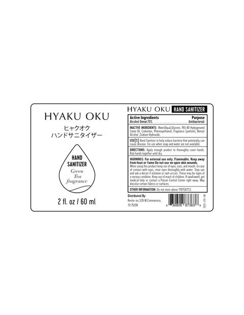 Hand Sanitizer packaging