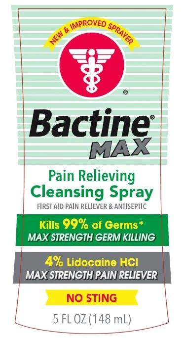 Bactine Max 포장