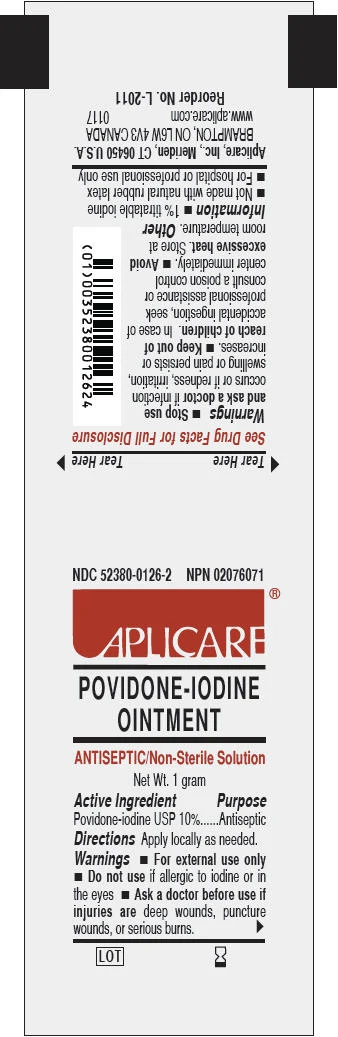 Aplicare Povidone-Iodine 포장