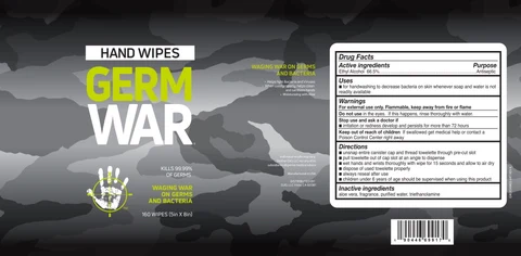 Antiseptic Wipe 포장
