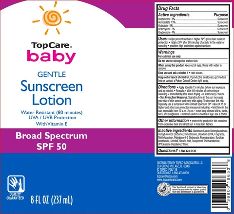 Baby Gentle Sunscreen SPF 50 포장