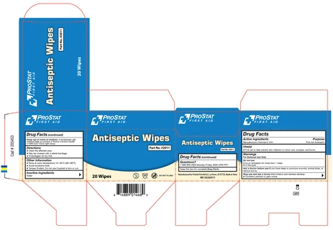 Antiseptic Wipes 포장