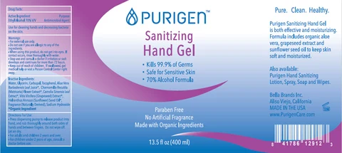 Sanitizing Hand 포장
