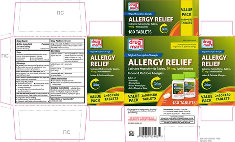 ALLERGY RELIEF 포장
