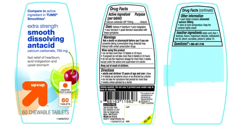 up and up extra strength smooth dissolving antacidAssorted Fruit 포장