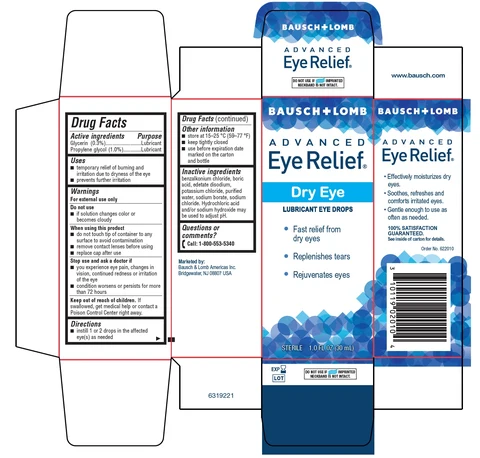Advanced Eye Relief Dry Eye Rejuvenation 포장