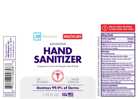 LXR Biotech packaging
