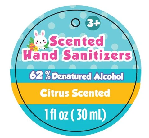 Scented Hand Sanitizer - Citrus Scented / Scented Hand Sanitizer - Strawberry Scented / Scented Hand Sanitizer - Vanilla Scented / Scented Hand Sanitizer - Cherry Blossom Scented 포장