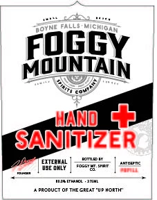 Hand Sanitizer packaging
