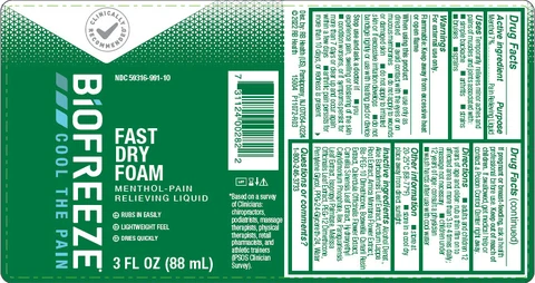 Biofreeze Foam 포장