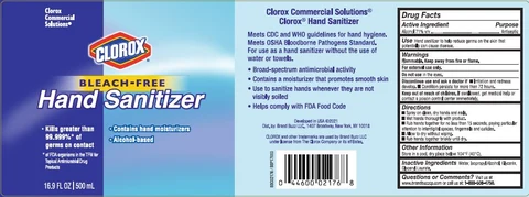 Clorox Hand Sanitizer 포장