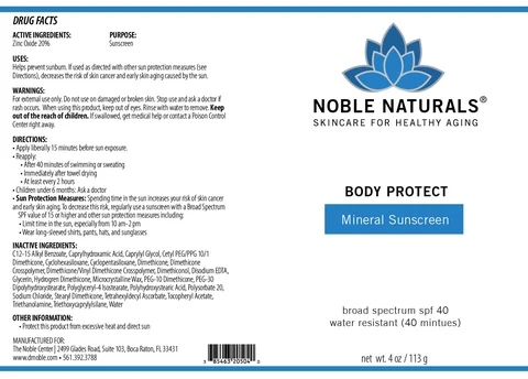 Body Protect 포장