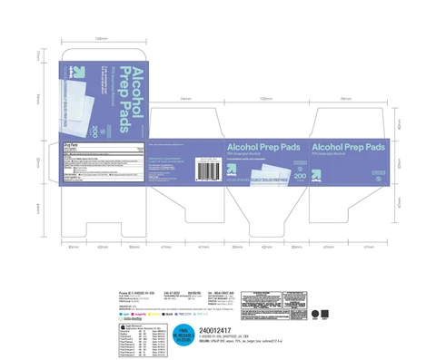 Alcohol prep pad 포장