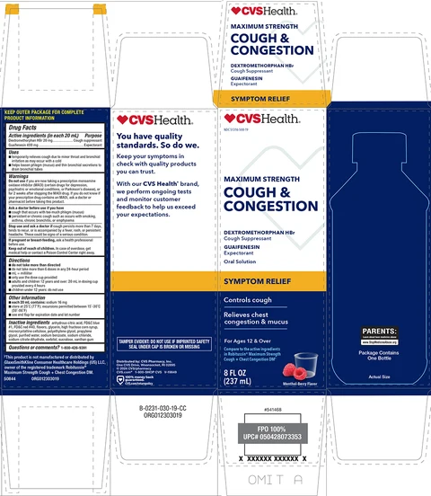 Cough and Congestion 포장