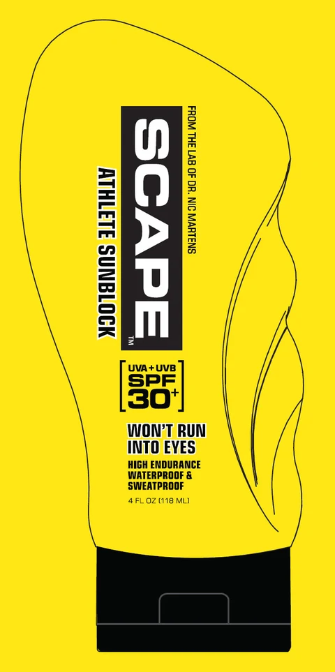 Scape SPF 30 Athlete Sunblock 포장