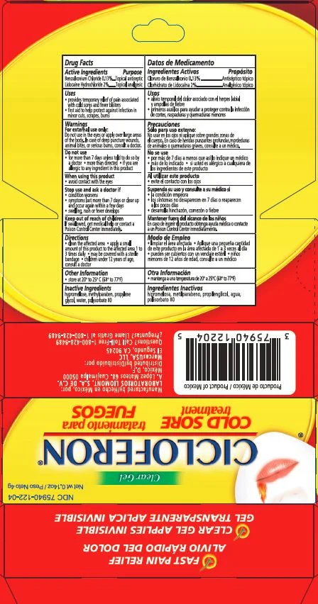 CICLOFERON 포장