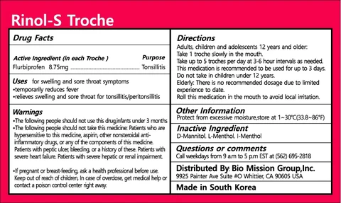 Rinol-STroche packaging