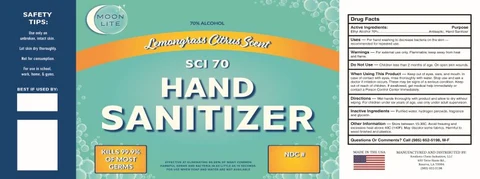 SCI 70 Hand Sanitizer 포장