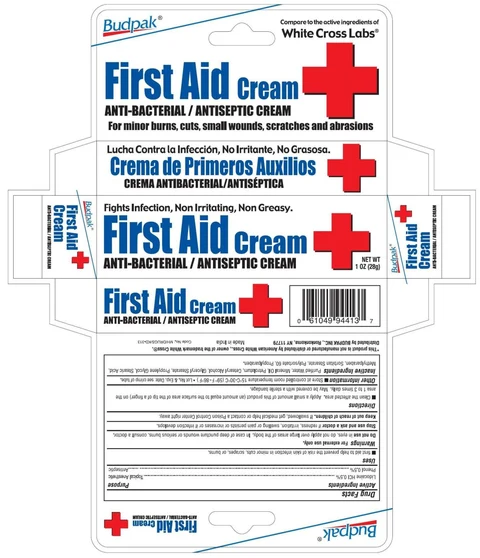 Budpak First Aid packaging