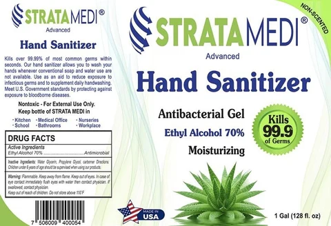 3785 ml 1 Gallon label