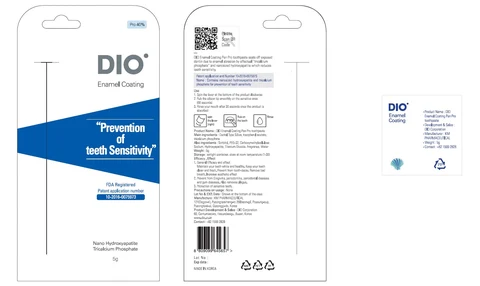 DIO Enamel Coating Pen Pro Tooth 포장