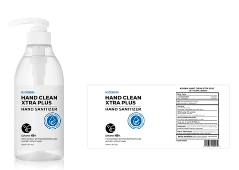 KIOSKIN HAND CLEAN XTRA PLUS (ETHANOL) 포장