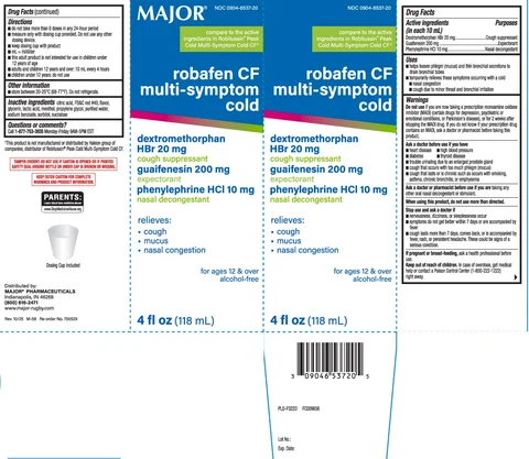 Tussin Multi Symptom Cold CFAdult 포장