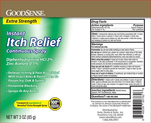 Itch Relief 포장