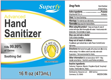 Hand Sanitizer packaging