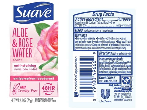 Suave packaging