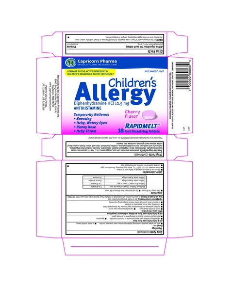 Childrens Allergy packaging