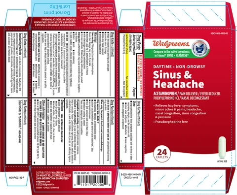 Sinus and Headache 포장