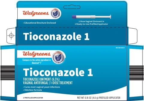 Tioconazole 1 packaging