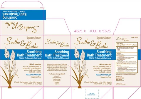 Soothing Bath Treatment packaging