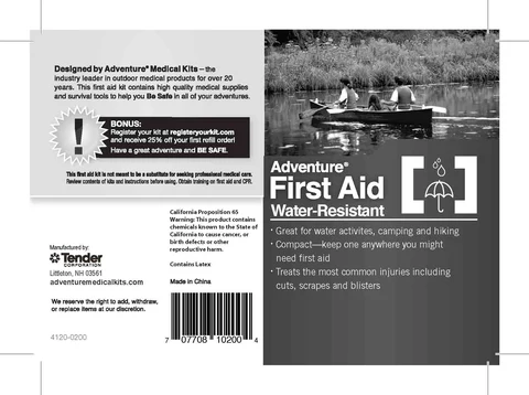 Adventure First Aid Water Resistant 포장