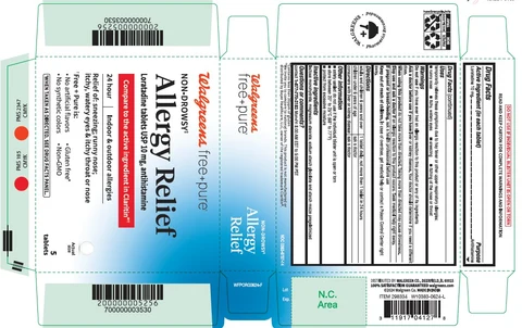 Loratadine packaging