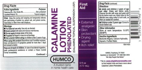 Calamine Phenolated Topical Suspension 포장