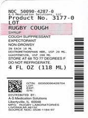 rugby cough 포장