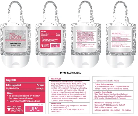 rue21 ICON Hand Sanitizer 포장