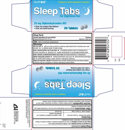Sleep TabsFor Nighttime use 포장