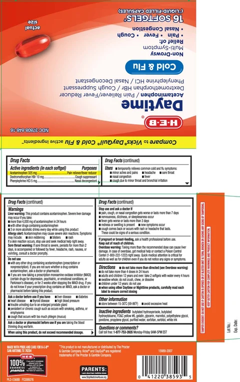 Cold and Flu ReliefDaytime 포장