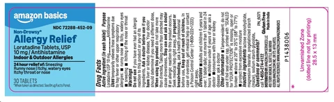 AMAZON BASIC CARE ALLERGY RELIEF 포장