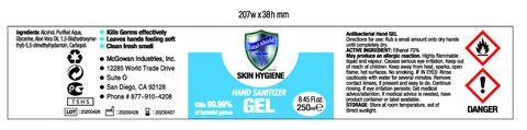 Total-Shield Hand Sanitizer Gel 포장