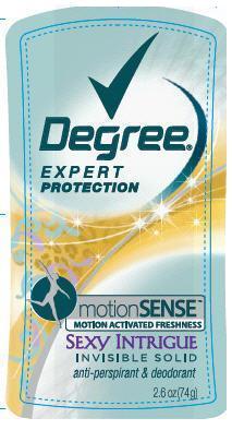 DegreeMotion Sense Sexy Intrigue Antiperspirant and Deodorant 포장