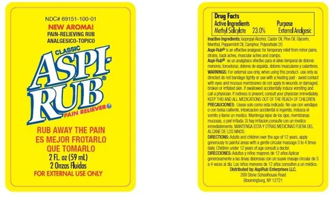 Aspi-RubPain Reliever 포장