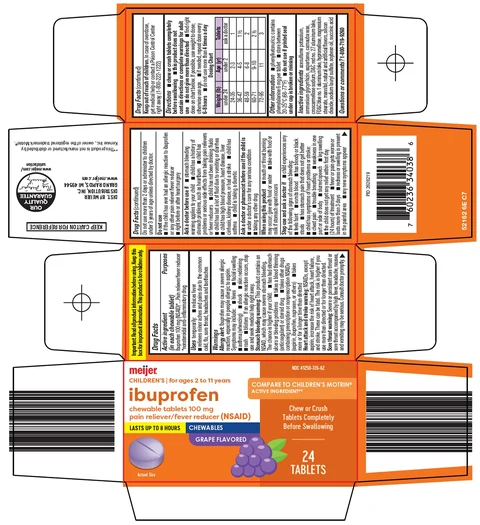 childrens ibuprofen packaging