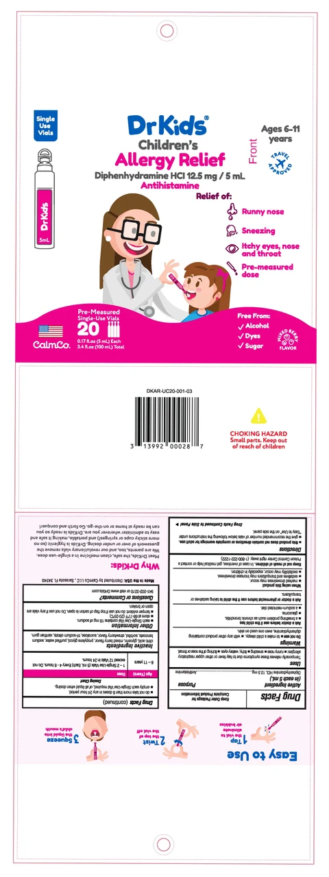 Childrens Allergy Relief packaging