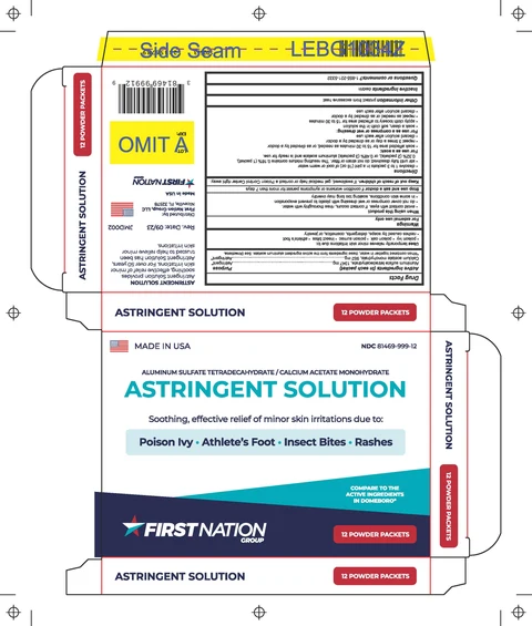 Astringent Solution 포장